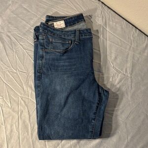 GAP Women's Dark Blue Skinny Jeans